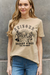 ARIZONA DESERT VIBES FEEL THE SUNSET Graphic Cotton Tee-T-shirts-Ship From Overseas, Shipping Delay 09/29/2023 - 10/02/2023, Simply Love-[option4]-[option5]-[option6]-Womens-USA-Clothing-Boutique-Shop-Online-Clothes Minded