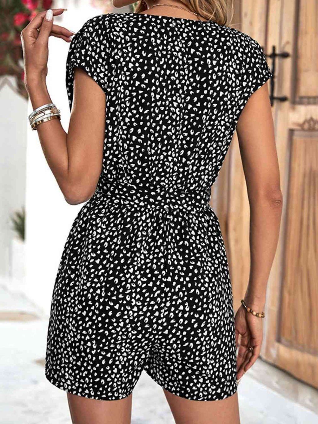 Animal Print Belted Romper-Hundredth, Ship From Overseas-Leopard-S-[option4]-[option5]-[option6]-Womens-USA-Clothing-Boutique-Shop-Online-Clothes Minded
