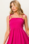 BiBi Texture Smocked Sleeveless Jumpsuit-BiBi, Ship from USA-[option4]-[option5]-[option6]-Womens-USA-Clothing-Boutique-Shop-Online-Clothes Minded