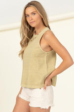CASUAL WEEKEND SLEEVELESS TOP-Tanks & Camis-MOSS-L-[option4]-[option5]-[option6]-Womens-USA-Clothing-Boutique-Shop-Online-Clothes Minded