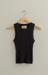 Ribbed Sweater Tank-105 Tanks and Sleeveless Tops-Black Top, Boutique Top, Ribbed Black Top, Ribbed Sweater Tank, Sleeveless Top, Spring Top, Tank Top, Top, Tops-[option4]-[option5]-[option6]-Womens-USA-Clothing-Boutique-Shop-Online-Clothes Minded