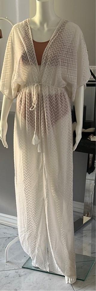 White Caftan-150 Dresses-Caftan Dress, Max Retail, Patterned Caftan Dress, sale, Sale Dress, Swim Cover Up-[option4]-[option5]-[option6]-Womens-USA-Clothing-Boutique-Shop-Online-Clothes Minded