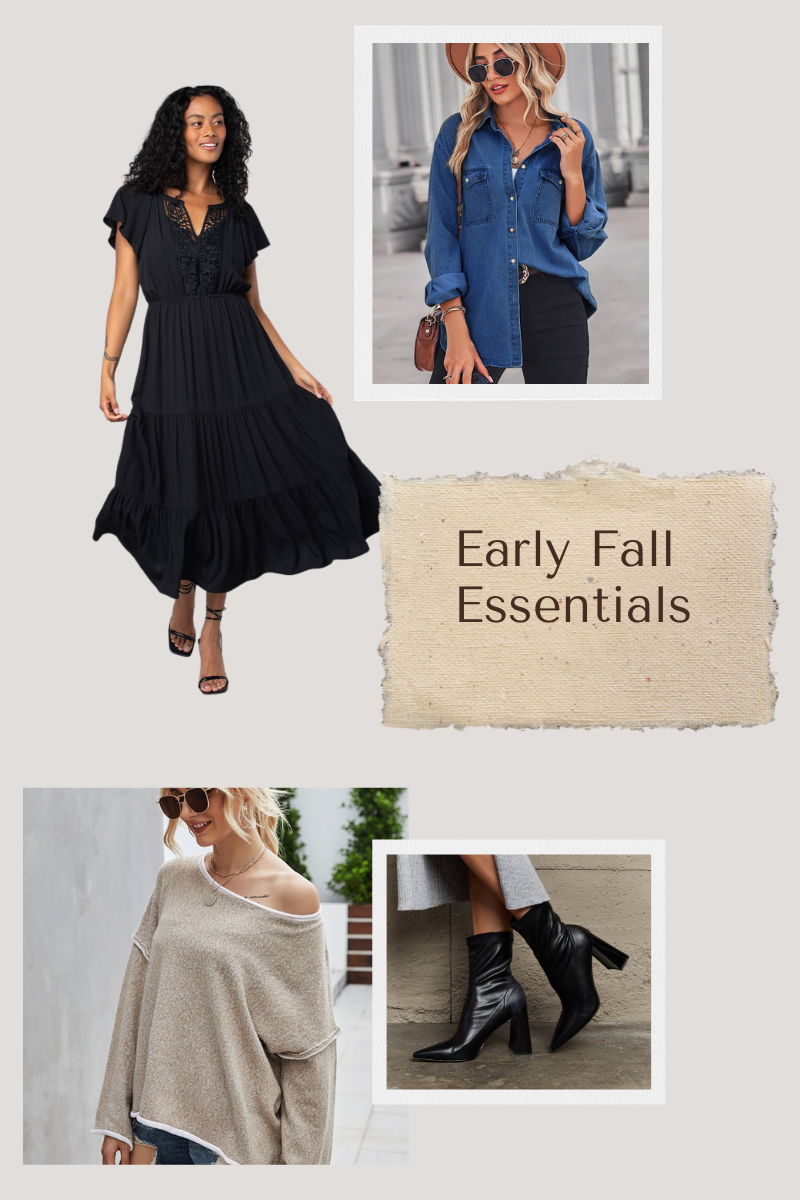 The Essential Pieces:  Your Early Fall Wardrobe Checklist