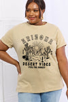 ARIZONA DESERT VIBES FEEL THE SUNSET Graphic Cotton Tee-T-shirts-Ship From Overseas, Shipping Delay 09/29/2023 - 10/02/2023, Simply Love-[option4]-[option5]-[option6]-Womens-USA-Clothing-Boutique-Shop-Online-Clothes Minded