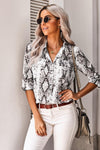 Animal Print Pocketed Button Down Top-Shirts & Tops-Gray-M-[option4]-[option5]-[option6]-Womens-USA-Clothing-Boutique-Shop-Online-Clothes Minded