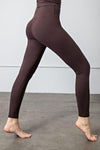 BUTTER SOFT BASIC FULL LENGTH LEGGINGS-Activewear-Contemporary, Full, High Waisted, Leggings, Solid-French Press-S-[option4]-[option5]-[option6]-Womens-USA-Clothing-Boutique-Shop-Online-Clothes Minded