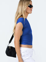 Backless Short Sleeve Cropped Blouse-Shirts & Tops-MDML, Ship From Overseas, Shipping Delay 09/29/2023 - 10/02/2023, Tops-[option4]-[option5]-[option6]-Womens-USA-Clothing-Boutique-Shop-Online-Clothes Minded