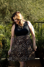 Black And Leopard Dress-150 Dresses-Black And Leopard Dress, Easy Dress, Max Retail, sale, Sale Dress, Two Tone Dress-2XLarge-[option4]-[option5]-[option6]-Womens-USA-Clothing-Boutique-Shop-Online-Clothes Minded