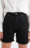 Black Denim Mom Shorts-170 Jeans-Black Denim Mom Shorts, Black Denim Shorts, Black Shorts, Max Retail, sale-Medium-[option4]-[option5]-[option6]-Womens-USA-Clothing-Boutique-Shop-Online-Clothes Minded