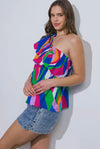 Bold Ruffle Top-105 Tanks and Sleeveless Tops-Bold Ruffle Top, Off Shoulder Ruffle Top, One Shoulder Top-[option4]-[option5]-[option6]-Womens-USA-Clothing-Boutique-Shop-Online-Clothes Minded