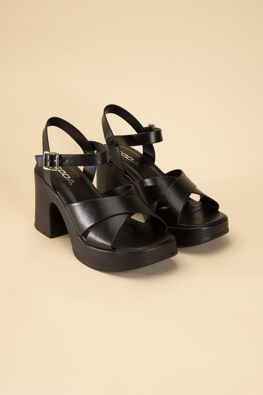 CRISSCROSS SANDAL HEELS-Shoes-Casual, Heels, Sandals, Shoes, Summer-[option4]-[option5]-[option6]-Womens-USA-Clothing-Boutique-Shop-Online-Clothes Minded
