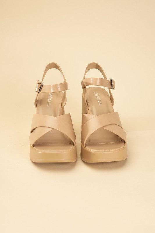 CRISSCROSS SANDAL HEELS-Shoes-Casual, Heels, Sandals, Shoes, Summer-[option4]-[option5]-[option6]-Womens-USA-Clothing-Boutique-Shop-Online-Clothes Minded