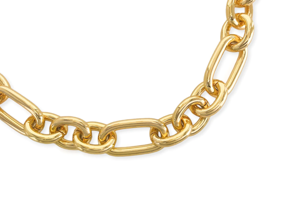 Chunky Gold Chain Necklace-180 Jewelry-Chunky Gold Chain Necklace, Gold Necklace, Necklace, Necklaces-[option4]-[option5]-[option6]-Womens-USA-Clothing-Boutique-Shop-Online-Clothes Minded