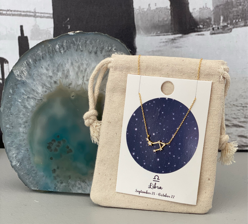Constellation Necklace-180 Jewelry-Astrological Sign Necklace, Constellation Necklace, Jewelry, Max Retail, Necklace-Libra-[option4]-[option5]-[option6]-Womens-USA-Clothing-Boutique-Shop-Online-Clothes Minded