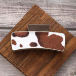 Cow Print PU Leather Acrylic Hair Claw Clip-Ship From Overseas, Y%T-[option4]-[option5]-[option6]-Womens-USA-Clothing-Boutique-Shop-Online-Clothes Minded