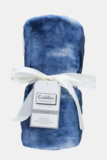 Cuddley Fleece Decorative Throw Blanket-Cuddley, Ship From Overseas-Blue Marble-One Size-[option4]-[option5]-[option6]-Womens-USA-Clothing-Boutique-Shop-Online-Clothes Minded