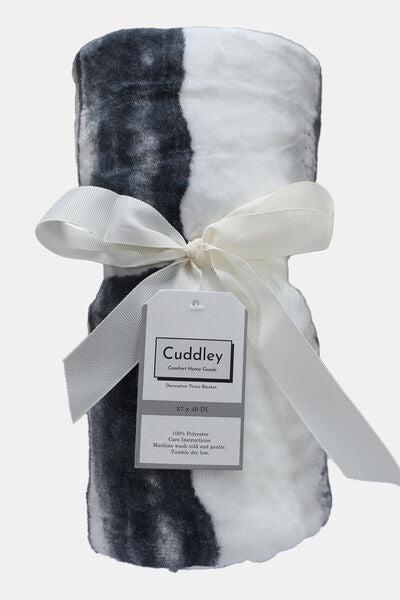 Cuddley Fleece Decorative Throw Blanket-Cuddley, Ship From Overseas-White Marble-One Size-[option4]-[option5]-[option6]-Womens-USA-Clothing-Boutique-Shop-Online-Clothes Minded
