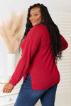 Culture Code Full Size Wide Notch Relax Top-Culture Code, Ship from USA-[option4]-[option5]-[option6]-Womens-USA-Clothing-Boutique-Shop-Online-Clothes Minded