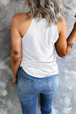 Curved Hem Grecian Tank Top-Tops-[option4]-[option5]-[option6]-Womens-USA-Clothing-Boutique-Shop-Online-Clothes Minded
