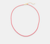 Dainty Enamel Chain Choker-180 Jewelry-Colorful Necklace, Enamel Necklace, Max Retail, necklace-Pink-[option4]-[option5]-[option6]-Womens-USA-Clothing-Boutique-Shop-Online-Clothes Minded