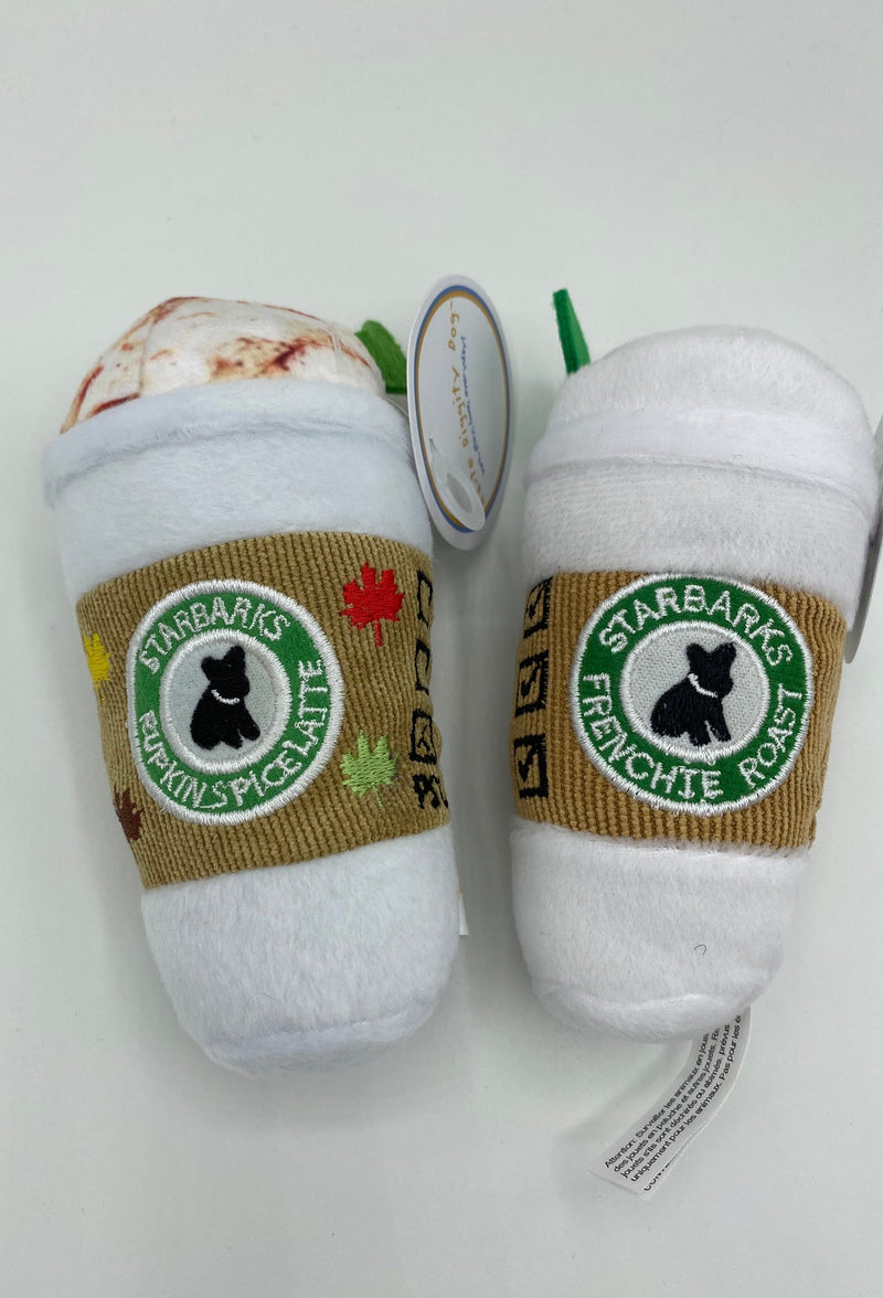 Dog Toy - Plush Starbarks Coffee-190 Accessories-Dog Toy, Dog Toy Plush, Doy Toy Starbarks, Max Retail-Frenchie Roast Coffee-[option4]-[option5]-[option6]-Womens-USA-Clothing-Boutique-Shop-Online-Clothes Minded
