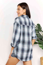 Double Take Plaid Dropped Shoulder Shirt-Double Take, Ship from USA-[option4]-[option5]-[option6]-Womens-USA-Clothing-Boutique-Shop-Online-Clothes Minded