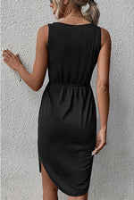Essential Dress-150 Dresses-Black Knit Dress, Comfy Dress, Essential Dress, Knit Dress, Max Retail, sale, Sale Dress, Tank Dress-[option4]-[option5]-[option6]-Womens-USA-Clothing-Boutique-Shop-Online-Clothes Minded