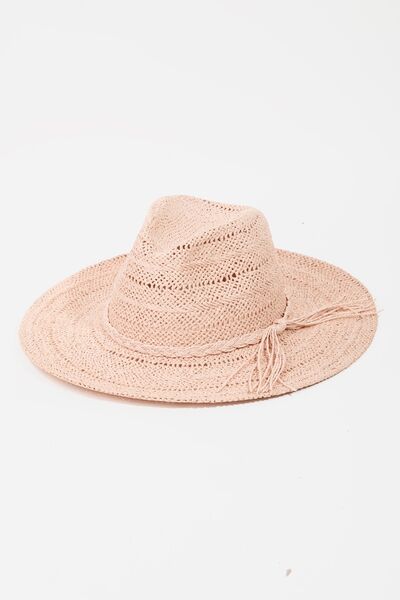 Fame Braided Rope Straw Hat-Fame Accessories, Ship from USA-PK-One Size-[option4]-[option5]-[option6]-Womens-USA-Clothing-Boutique-Shop-Online-Clothes Minded