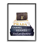 Fashionista Wall Decor-Fashion books with Louis Vuitton on top 16x20-[option4]-[option5]-[option6]-Womens-USA-Clothing-Boutique-Shop-Online-Clothes Minded