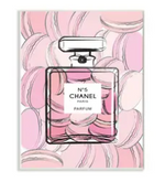 Fashionista Wall Decor-fashionista wall art, Max Retail, wall decor-Pink macaron Chanel 10x15-[option4]-[option5]-[option6]-Womens-USA-Clothing-Boutique-Shop-Online-Clothes Minded