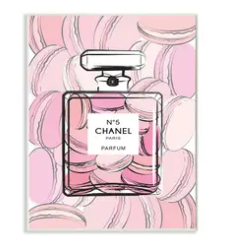 Fashionista Wall Decor-fashionista wall art, Max Retail, wall decor-Pink macaron Chanel 10x15-[option4]-[option5]-[option6]-Womens-USA-Clothing-Boutique-Shop-Online-Clothes Minded