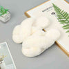 Faux Fur Crisscross Strap Slippers-J.Y.D, Ship From Overseas-Cream-S-[option4]-[option5]-[option6]-Womens-USA-Clothing-Boutique-Shop-Online-Clothes Minded
