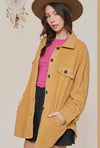 Fleece Shacket-140 Jackets-Fleece Shacket, Max Retail, Pink Friday, sale, Sale Top, sale tops, Shacket-Small-Mustard-[option4]-[option5]-[option6]-Womens-USA-Clothing-Boutique-Shop-Online-Clothes Minded