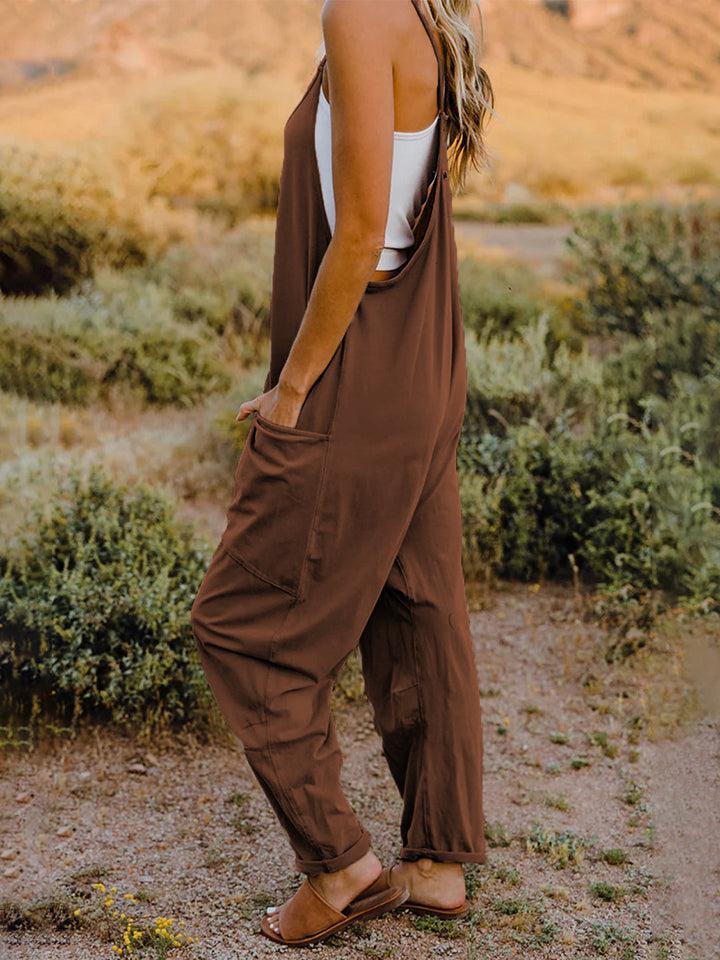 Full Size Sleeveless V-Neck Pocketed Jumpsuit-Double Take, Ship From Overseas, Shipping Delay 09/29/2023 - 10/02/2023-[option4]-[option5]-[option6]-Womens-USA-Clothing-Boutique-Shop-Online-Clothes Minded