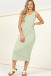 Fun Day Sleeveless Shift Midi Dress-Casual Dresses-PASTEL GREEN-S-[option4]-[option5]-[option6]-Womens-USA-Clothing-Boutique-Shop-Online-Clothes Minded