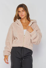 Fur Hooded Bomber-140 Jackets-Fur Hooded Bomber, Max Retail, Pink Friday-[option4]-[option5]-[option6]-Womens-USA-Clothing-Boutique-Shop-Online-Clothes Minded