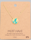 Globe Pendant Necklace-180 Jewelry-Globe Necklace, Globe Pendant Necklace, Gold Globe Necklace, Jewelry, Max Retail, Necklace-Tuquoise-[option4]-[option5]-[option6]-Womens-USA-Clothing-Boutique-Shop-Online-Clothes Minded