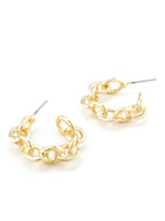 Gold Chain Hoops-180 Jewelry-Chain Hoops, Gold Chain Hoops, Gold Hoops, Max Retail, Unique Gold Hoops-[option4]-[option5]-[option6]-Womens-USA-Clothing-Boutique-Shop-Online-Clothes Minded