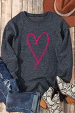 Heart Round Neck Dropped Shoulder Sweatshirt-Ship From Overseas, SYNZ-[option4]-[option5]-[option6]-Womens-USA-Clothing-Boutique-Shop-Online-Clothes Minded