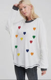 Hearts Top-110 Long Sleeve Tops-Heart Top, Tops, Valentines Top-Small-Multi Color Hearts-[option4]-[option5]-[option6]-Womens-USA-Clothing-Boutique-Shop-Online-Clothes Minded