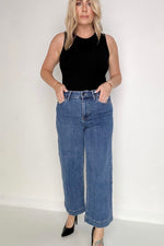 High Rise Cropped Wide Leg Jeans-Jeans-Kd-August-23-2023, labor-day-clearance-2023, Ship from the USA-[option4]-[option5]-[option6]-Womens-USA-Clothing-Boutique-Shop-Online-Clothes Minded