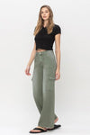 High Rise Utility Cargo Wide-Contemporary, Full, Jeans, Solid-[option4]-[option5]-[option6]-Womens-USA-Clothing-Boutique-Shop-Online-Clothes Minded