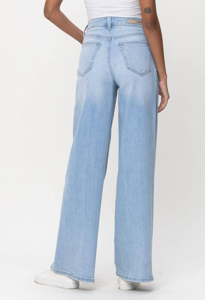 High Rise Wide Leg Jeans-170 Jeans-High Rise Wide Leg Jeans, Light Wash Jeans, Max Retail, Wide Leg Jeans-[option4]-[option5]-[option6]-Womens-USA-Clothing-Boutique-Shop-Online-Clothes Minded