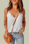 Lace Trim V-Neck Cami Top-Shirts & Tops-trendsi express event ends at 03/31/2023-[option4]-[option5]-[option6]-Womens-USA-Clothing-Boutique-Shop-Online-Clothes Minded