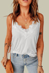 Lace Trim V-Neck Cami Top-Shirts & Tops-trendsi express event ends at 03/31/2023-White-3XL-[option4]-[option5]-[option6]-Womens-USA-Clothing-Boutique-Shop-Online-Clothes Minded