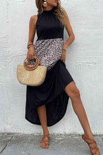 Leopard Contrast Sleeveless Maxi Dress-Hundredth, Ship From Overseas-[option4]-[option5]-[option6]-Womens-USA-Clothing-Boutique-Shop-Online-Clothes Minded