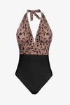 Leopard Halter Neck One-Piece Swimsuit-Ship From Overseas, Z&Y-[option4]-[option5]-[option6]-Womens-USA-Clothing-Boutique-Shop-Online-Clothes Minded
