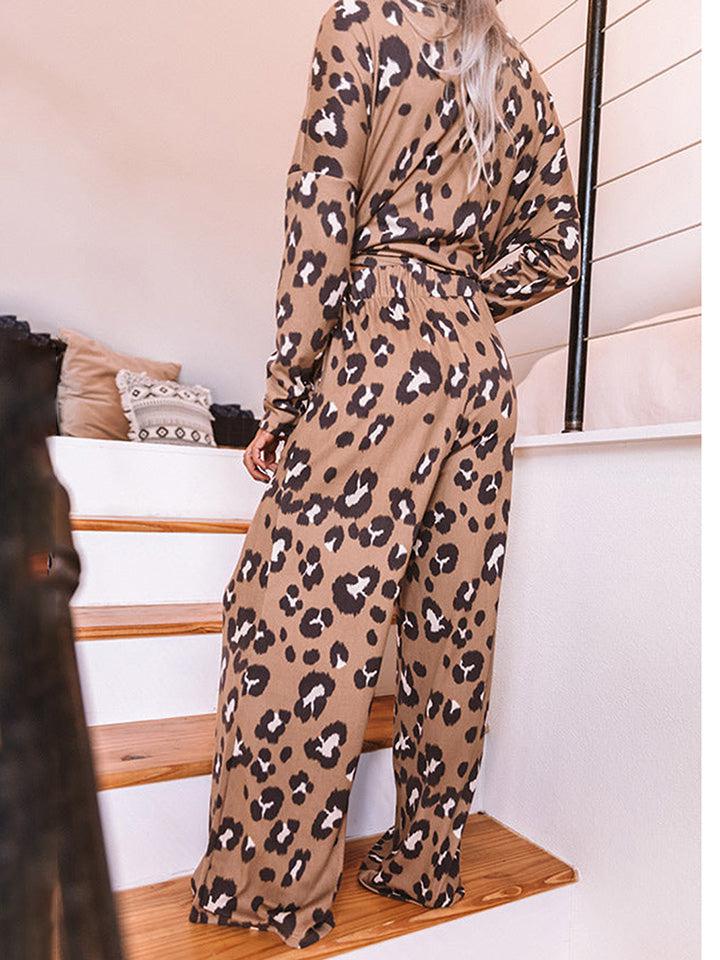 Leopard Long Sleeve Top and Pants Lounge Set-Set-Cozy Set, Lounge Set, Ship From Overseas, SYNZ-Leopard-S-[option4]-[option5]-[option6]-Womens-USA-Clothing-Boutique-Shop-Online-Clothes Minded