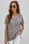 Leopard V-Neck Tee with Pocket-Ship From Overseas, SYNZ-[option4]-[option5]-[option6]-Womens-USA-Clothing-Boutique-Shop-Online-Clothes Minded