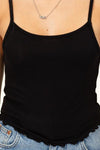 Lettuce Hem Crop Cami Top-Tanks & Camis-[option4]-[option5]-[option6]-Womens-USA-Clothing-Boutique-Shop-Online-Clothes Minded